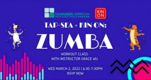 TAP-Sea + Kin On: Zumba workout class with Grace
